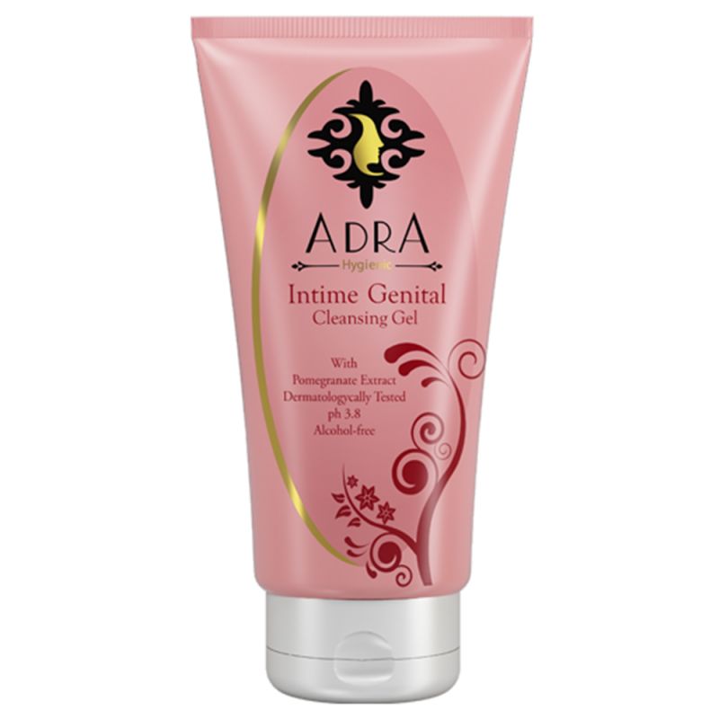 ژل بهداشتی بانوان آدرا حاوی عصاره انار حجم 150 میل