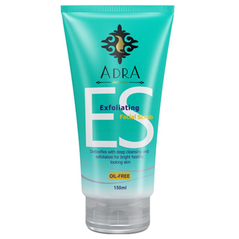 اسکراب لایه بردار پوست آدرا مدل exfoliating حجم 150 میل