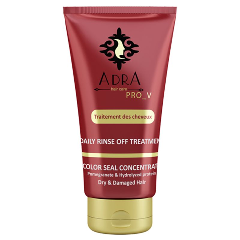 ماسک محافظت کننده موهای رنگ شده با آبکشی آدرا مدل PRO V حجم 150 میل