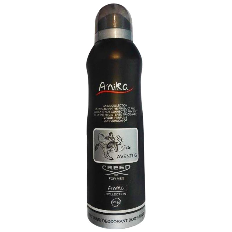 اسپری دئودورانت مردانه آنیکا مدل Creed aventus حجم 200 ميل