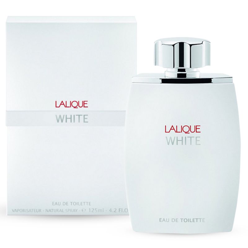 ادو تویلت مردانه لالیک مدل White حجم 125 میل