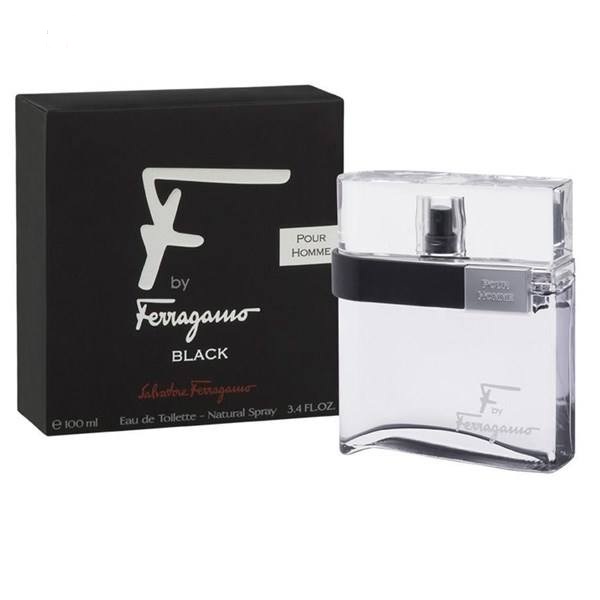 ادو تویلت مردانه سالواتوره فراگامو مدل F By Ferragamo Black حجم 100 میل
