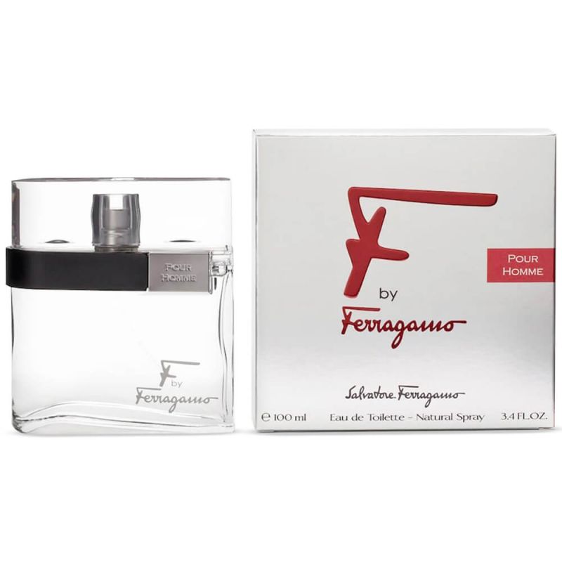 ادو تویلت مردانه سالواتوره فراگامو مدل F By Ferragamo Pour Homme حجم 100ml