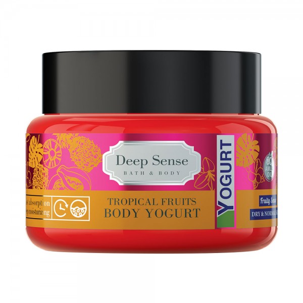 کرم ژل بدن دیپ سنس مدل yogurt حجم 250 میل