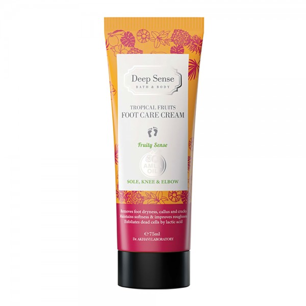 کرم رفع ترک پا دیپ سنس مدل تروپیکال حجم 75 میل