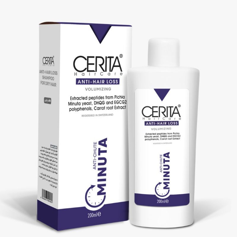 شامپو ضد ریزش سریتا مدل Minuta مناسب موهای خشک حجم 200 میل
