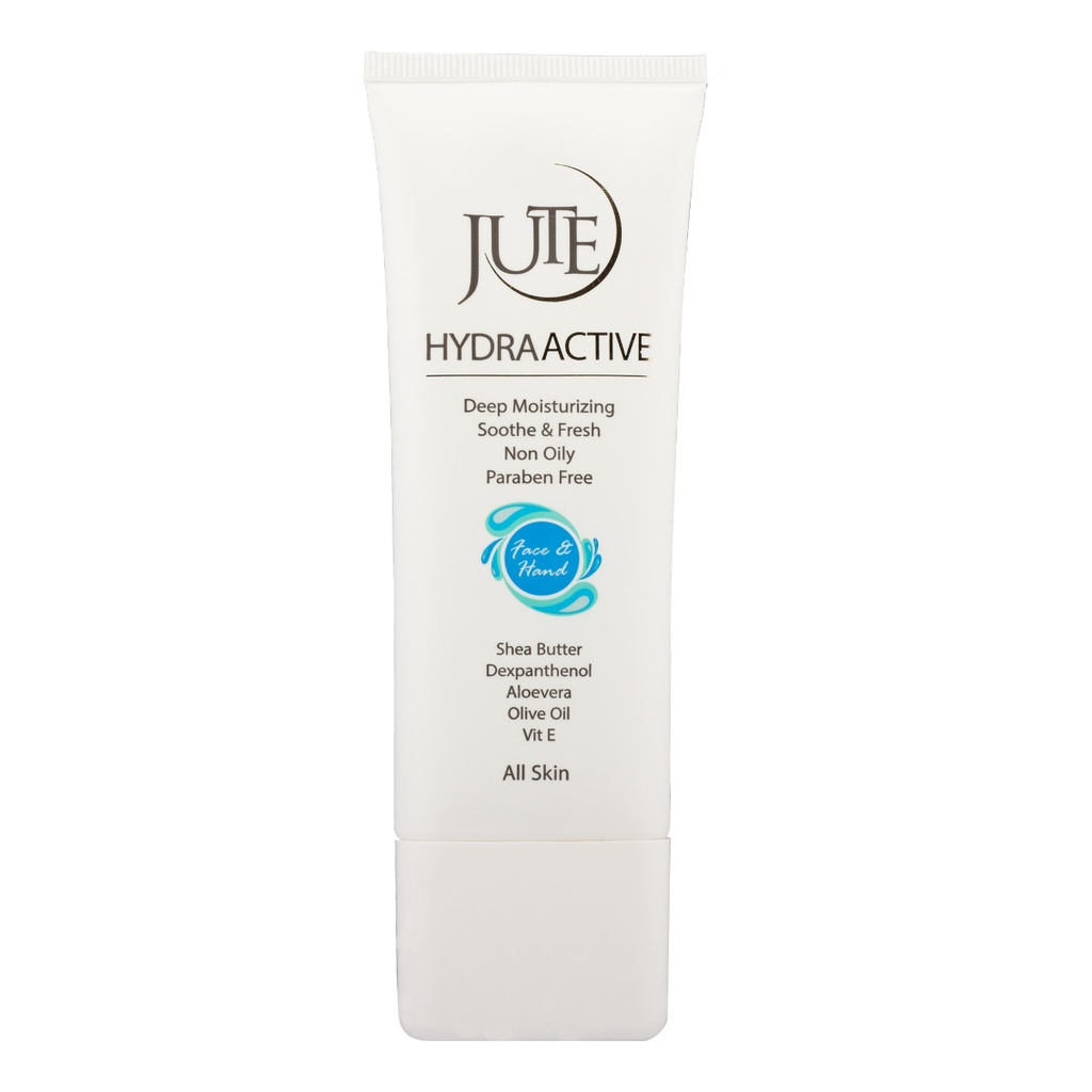 کرم آب رسان دست و صورت ژوت مدل HydraActive مناسب انواع پوست حجم 70 میل 