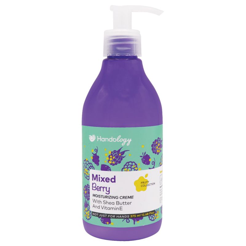 کرم آبرسان هندولوژی مدل Mixed Berry انواع پوست حجم 375 میل