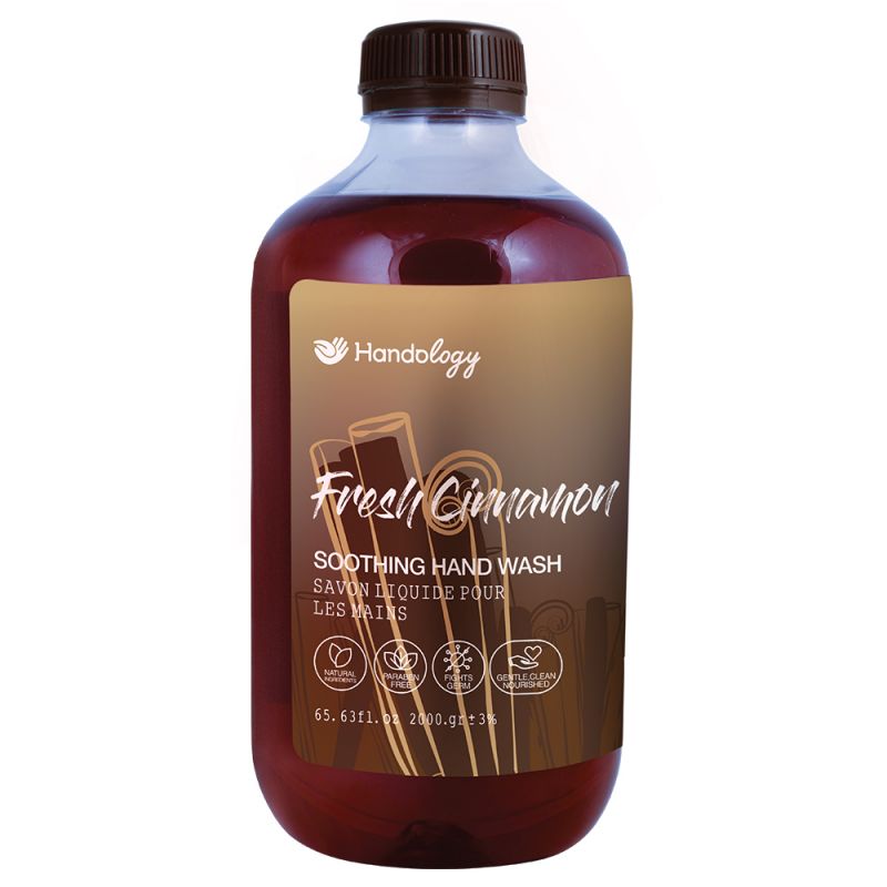 مایع دستشویی هندولوژی مدل fresh cinnamon وزن 2000 گرم