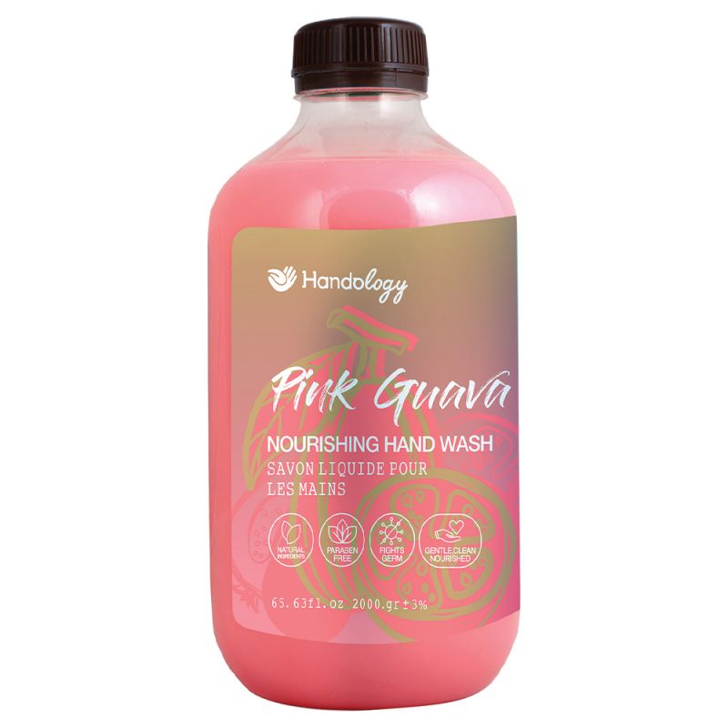 مایع دستشویی هندولوژی مدل PINK GUAVA وزن 2000 گرم