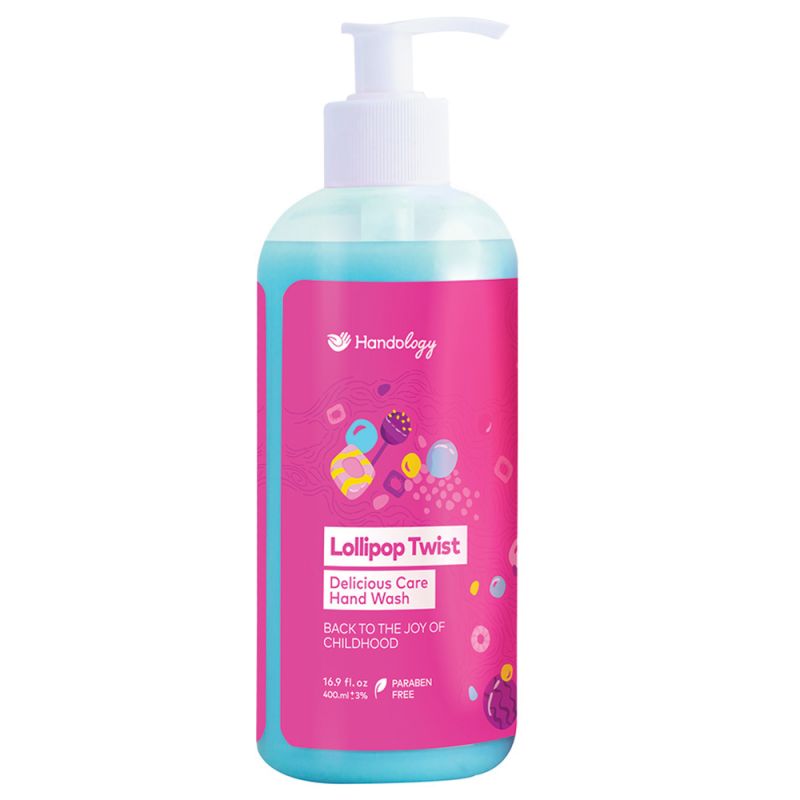 مايع دستشويی هندولوژی با رایحه لالی پاپ توييست حجم 400 میل