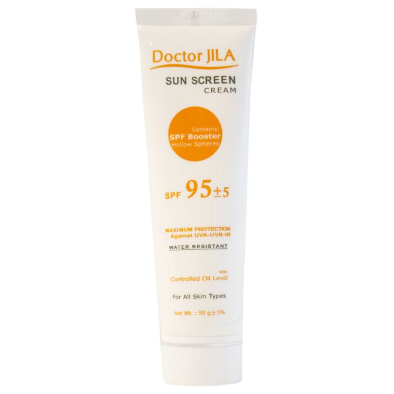 کرم ضد آفتاب دکتر ژیلا مدل Invisible با Spf 95 حجم 50میل