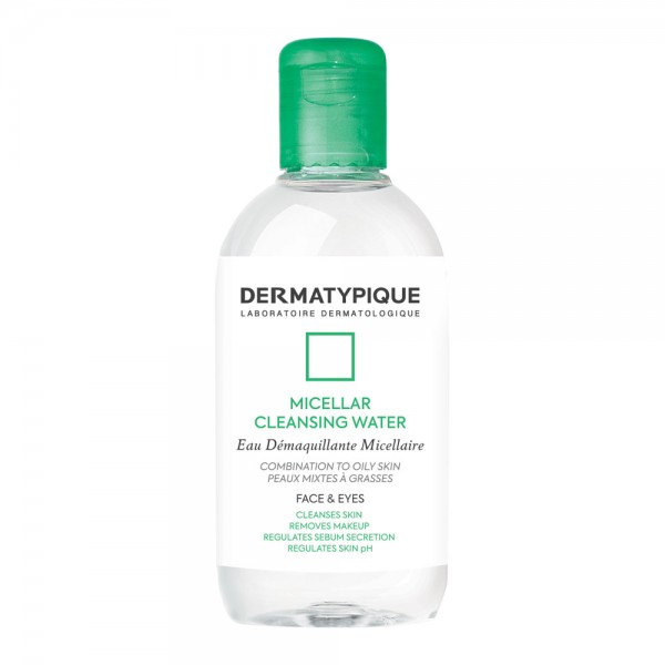 محلول پاک کننده آرایش میسلار پوست مختلط تا چرب درماتیپیک 250 میل