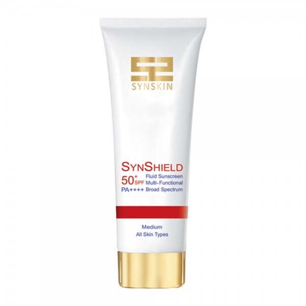 ضد آفتاب ساین شیلد +SPF50 ساین اسکین رنگ متوسط مناسب انواع پوست