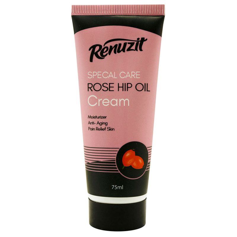کرم مرطوب کننده رینو زیت مدل ROSE HIP OIL حجم 75 میل