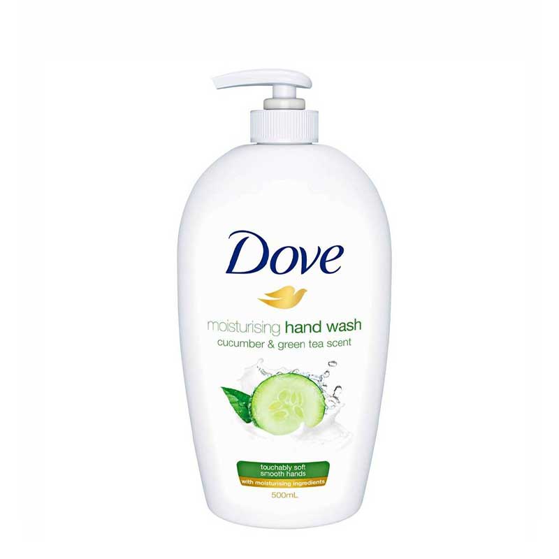 مایع دستشویی داو با عصاره خیار و چای سبز حجم 500 میل