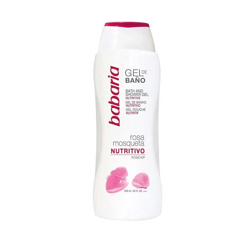 شاور ژل بدن حاوی روغن رز باباریا