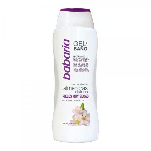 شاور ژل بدن حاوی روغن بادام باباریا