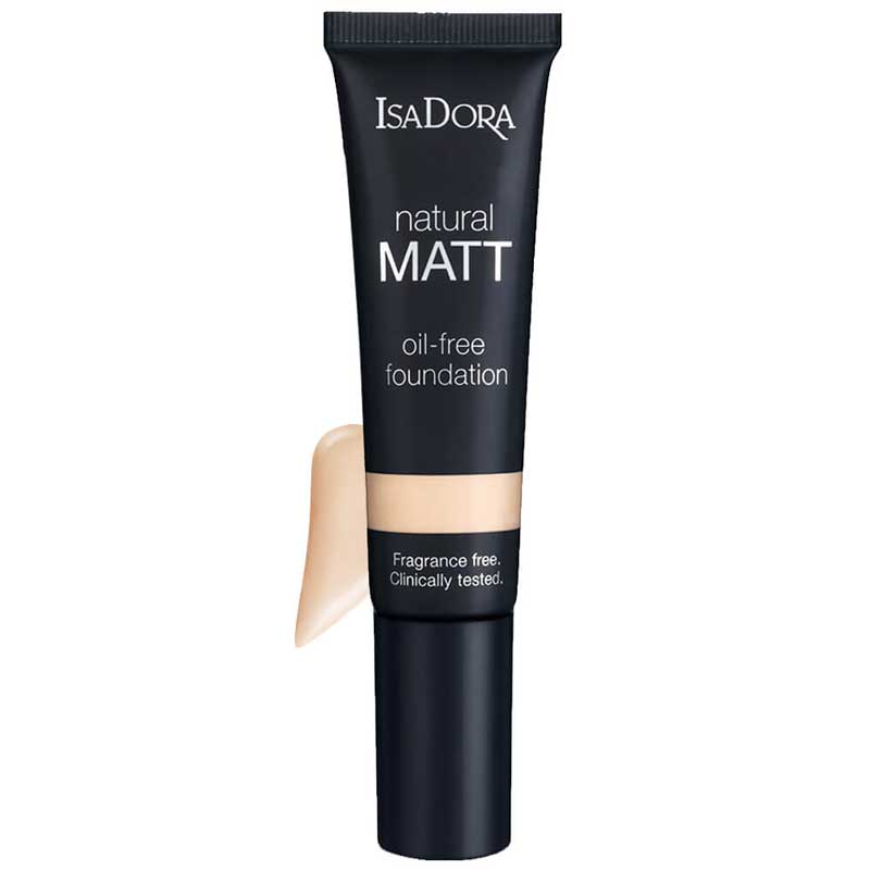 کرم پودر ایزادورا مدل Natural Matt شماره 10