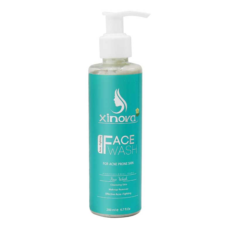 فیس واش رسی ژینووا مناسب پوست مستعد آکنه حجم 200 میل