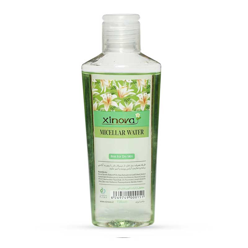 میسلارواتر آبرسان ژینووا مناسب پوست خشک و معمولی حجم 150 میل