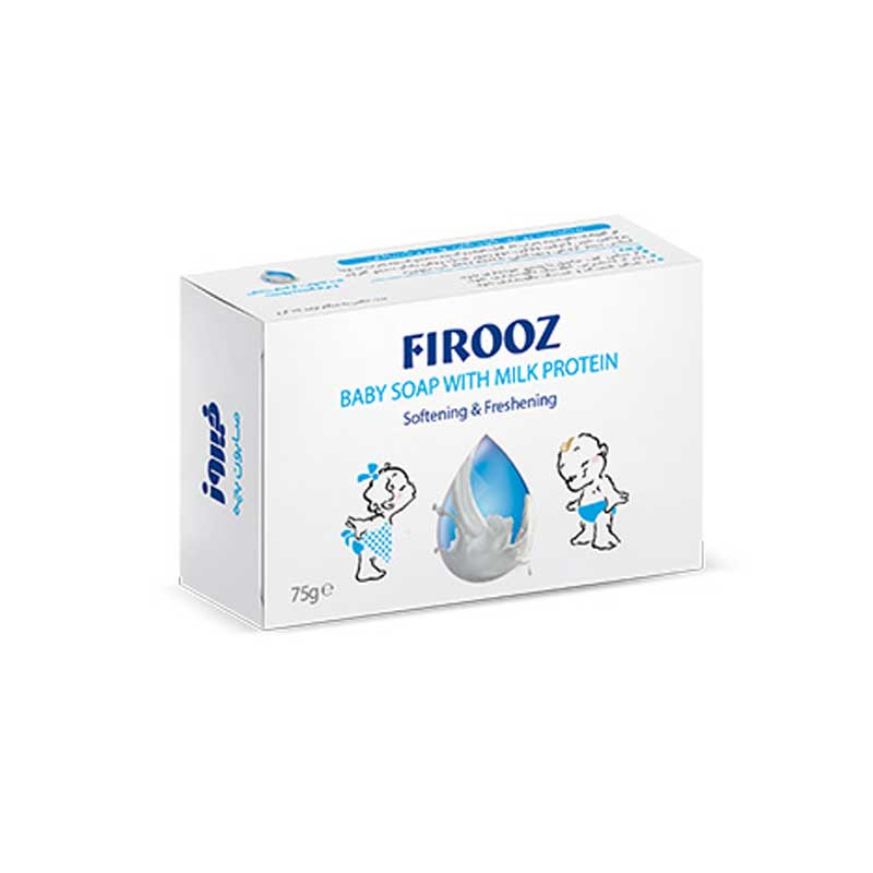صابون بچه فیروز مدل Milk Protein مقدار 75 گرم