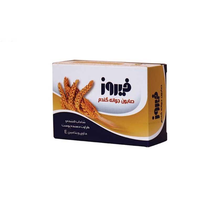 صابون شستشو فیروز مدل جوانه گندم وزن 120 گرم