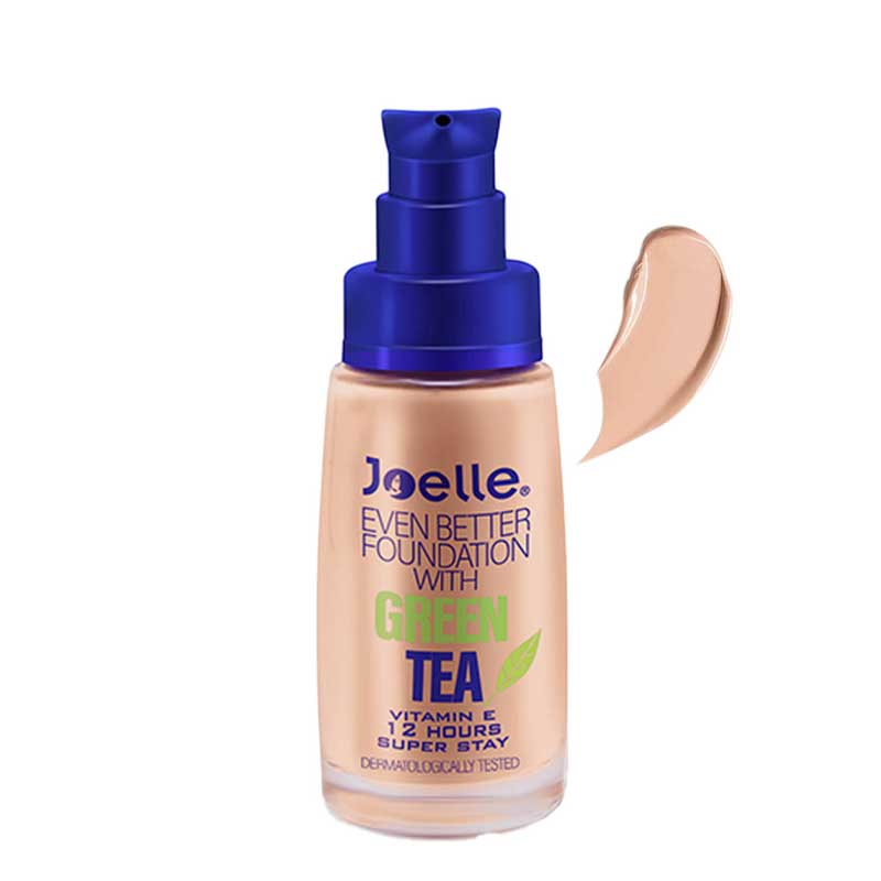 کرم پودر جویل مدل چای سبز شماره J02 حجم 30 میل