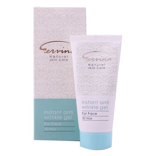 ژل ضد چروک موقت صورت سروینا مناسب انواع پوست 30 میل