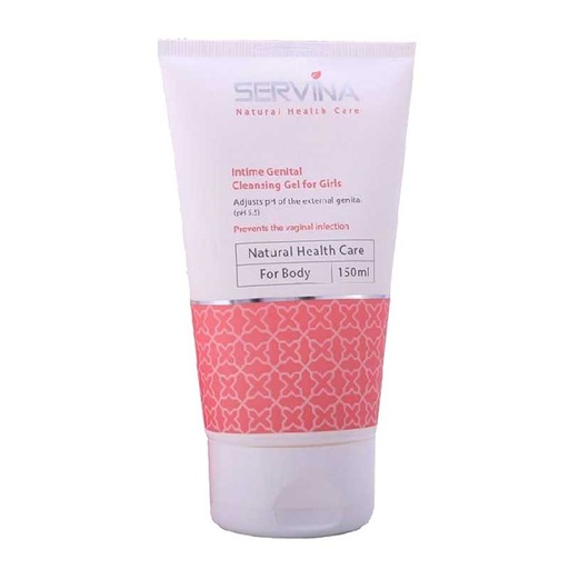 ژل بهداشتی دوشیزگان سروینا حجم 150 میل