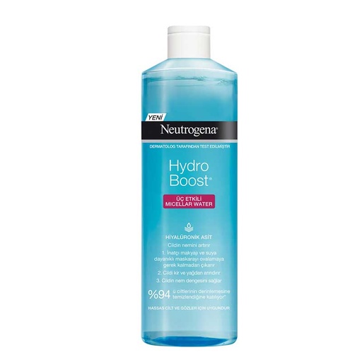 محلول میسلار واتر نوتروژینا مدل Hydro Boost حجم 400 میل