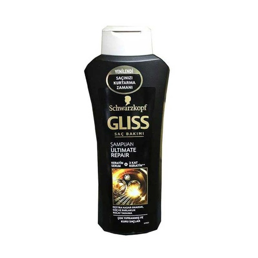شامپو کراتینه شوآرتزکف پروفشنال سری گلیس مدل Ultimate Repair مناسب موهای خشک حجم 370 میل