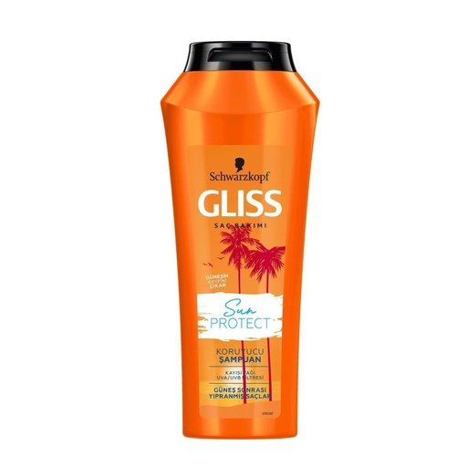 [190581] شامپو محافظ مو شوآرتزکف پروفشنال سری گلیس مدل Sun Protect حجم 500 میل