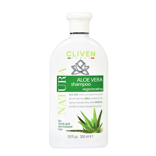 [49184] شامپو مو کلیون مدل Aloe Vera Shampoo حجم 300 میل