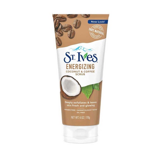 [49226] اسکراب لایه‌بردار پوست اس تی.ایوز حاوی‌قهوه 170میل