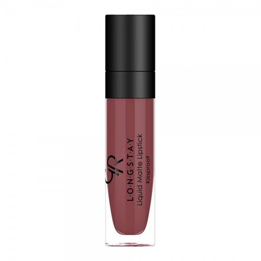 رژ لب مایع مات گلدن رز مدل Long Stay شماره 20