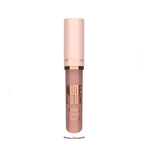 [49571] رژ لب مایع براق گلدن رز مدل Nude Look شماره 01