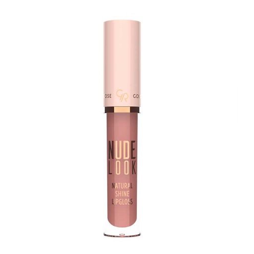 [49575] رژ لب مایع براق گلدن رز مدل Nude Look شماره 02