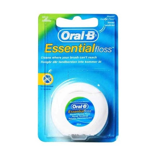 [50706] نخ دندان اورال-بی مدل ESSENTIAL FLOSS - UK