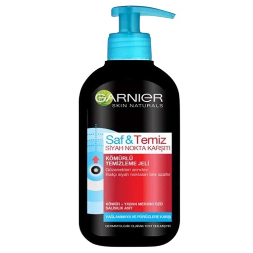 ژل شستشوی صورت گارنیه مدل Komurlu حجم 200 میل