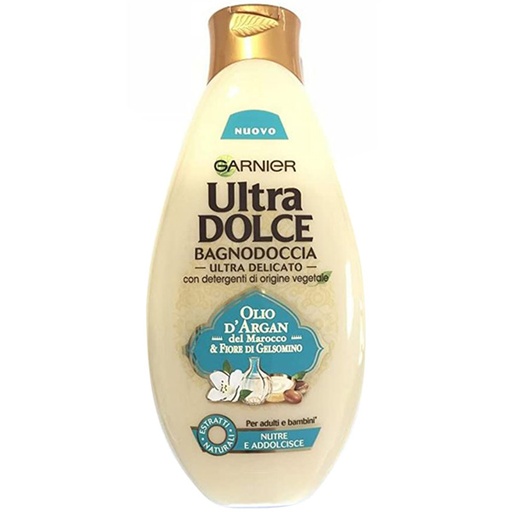 [52510] شامپو بدن گارنیه سری Ultra Dolce مدل روغن آرگان حجم 500 میل