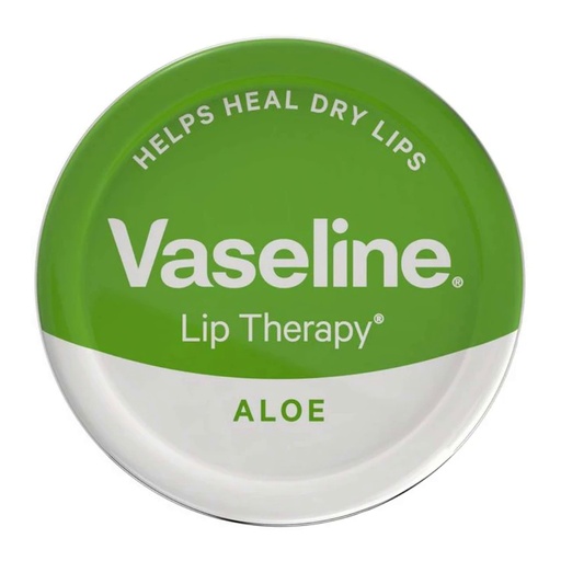 کرم نرم کننده لب وازلین مدل آلوئه‌ورا حجم 20 میل