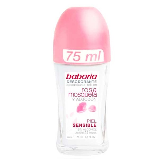 رول ضد تعریق زنانه باباریا مدل Rosa حجم 75 میل