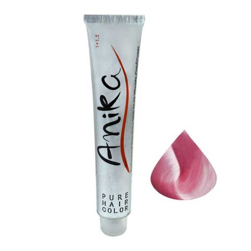 رنگ موی آنیکا شماره PI.8 رنگ صورتی روشن حجم 100 میل