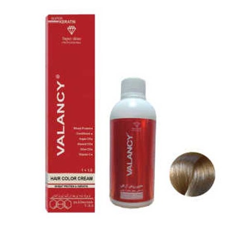 کیت رنگ مو والانسی شماره CP رنگ شامپاینی
