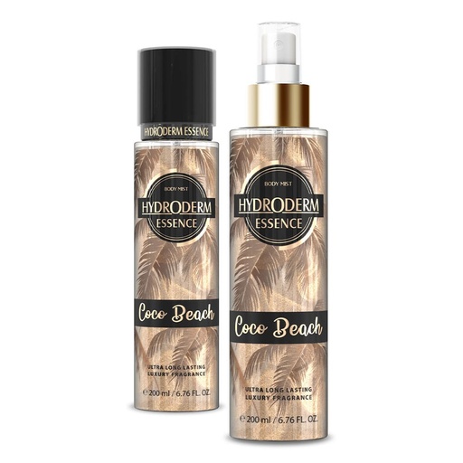 [53783] بادی اسپلش (عطر بدن) هیدرودرم اکلیلی Coco Beach حجم200میل