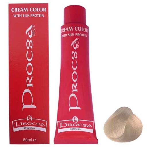 رنگ مو پروکسا سری Ash شماره 9.1 رنگ بلوند دودی خیلی روشن