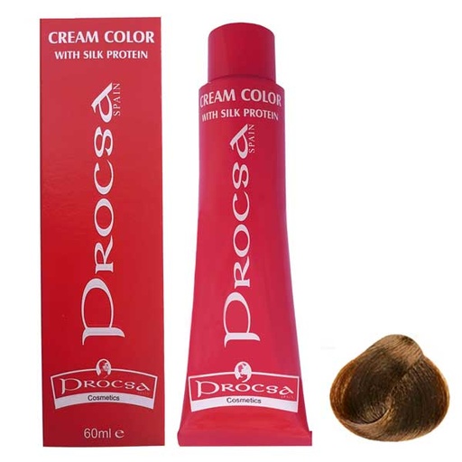 رنگ مو پروکسا سری Gold Mahogany شماره 7.53 رنگ بلوند شکلاتی گرم متوسط