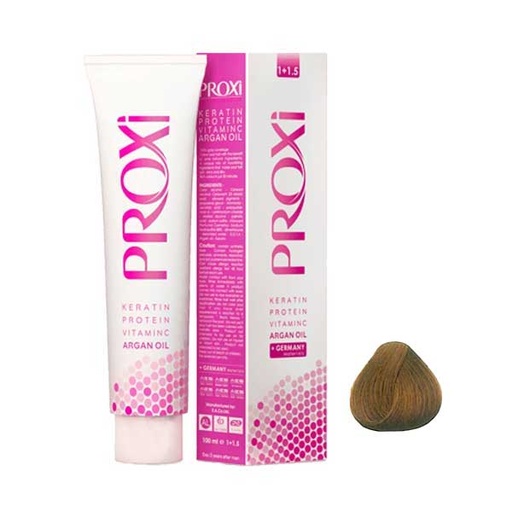 رنگ مو پروکسی قهوه ای طلایی روشن شماره 5.5