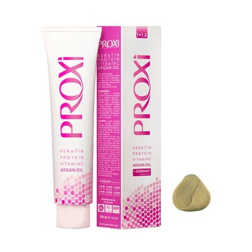 رنگ مو پروکسی بلوند زیتونی پلاتینه شماره 10.3